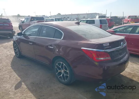 2016 Buick Lacrosse Sport Touring из США, поврежденный, VIN 1G4G45G37GF174795